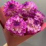 Букет из 5 розово-сиреневых георгин — вид 2